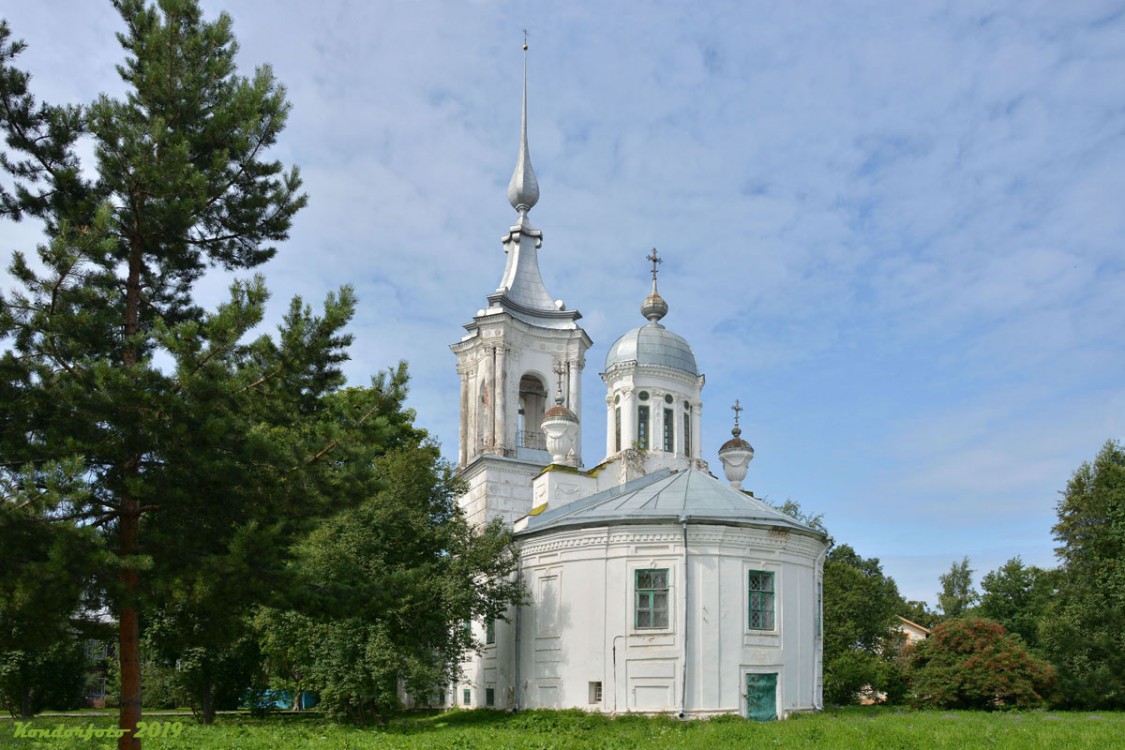Церковь Варлаама Хутынского, Вологда (Вологда, город, Вологодская область). общий вид в ландшафте