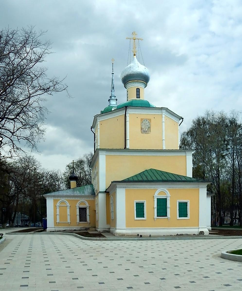 фасады. Церковь Усекновения главы Иоанна Предтечи в Рощенье, Вологда (Вологда, город, Вологодская область)
