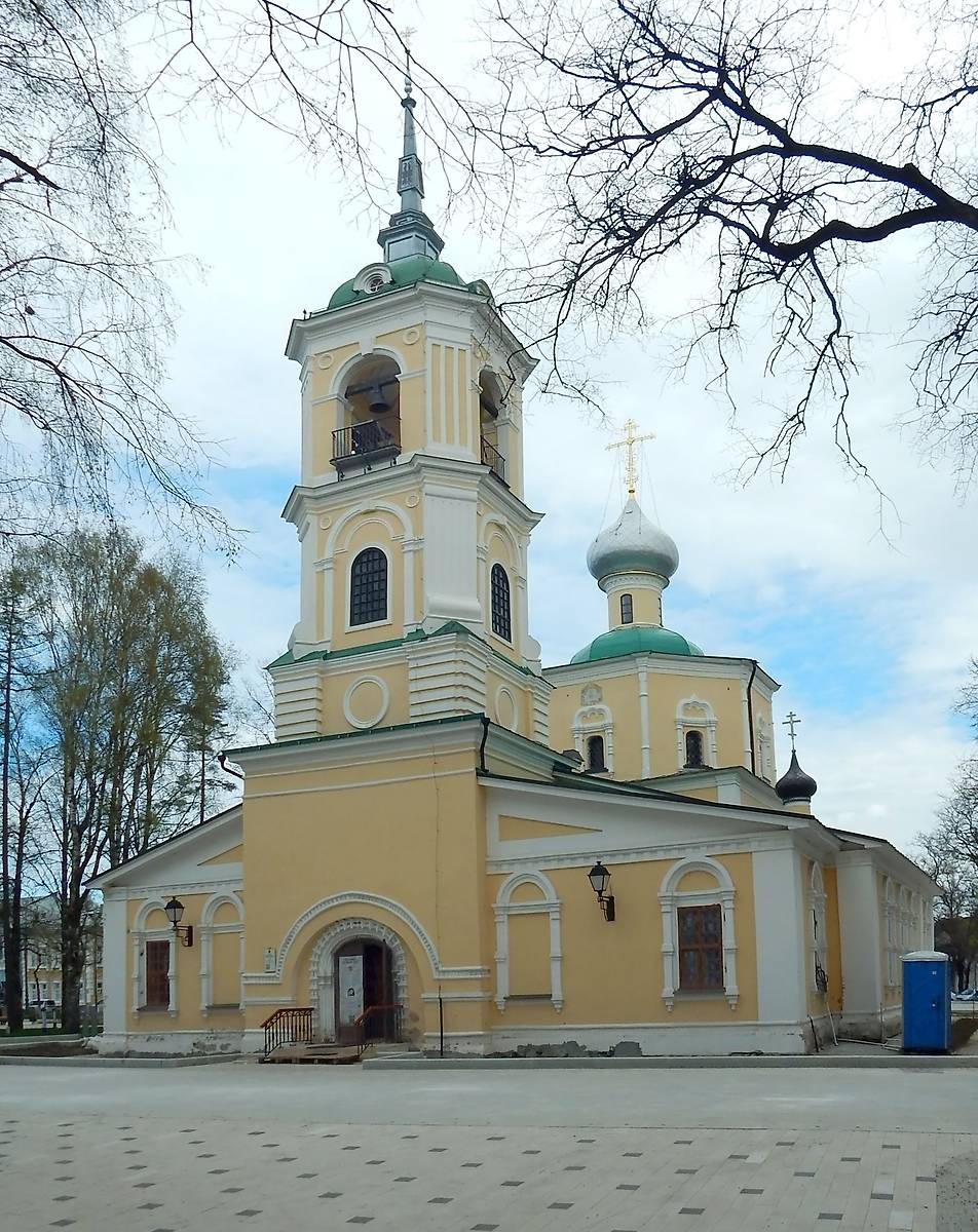 фасады. Церковь Усекновения главы Иоанна Предтечи в Рощенье, Вологда (Вологда, город, Вологодская область)