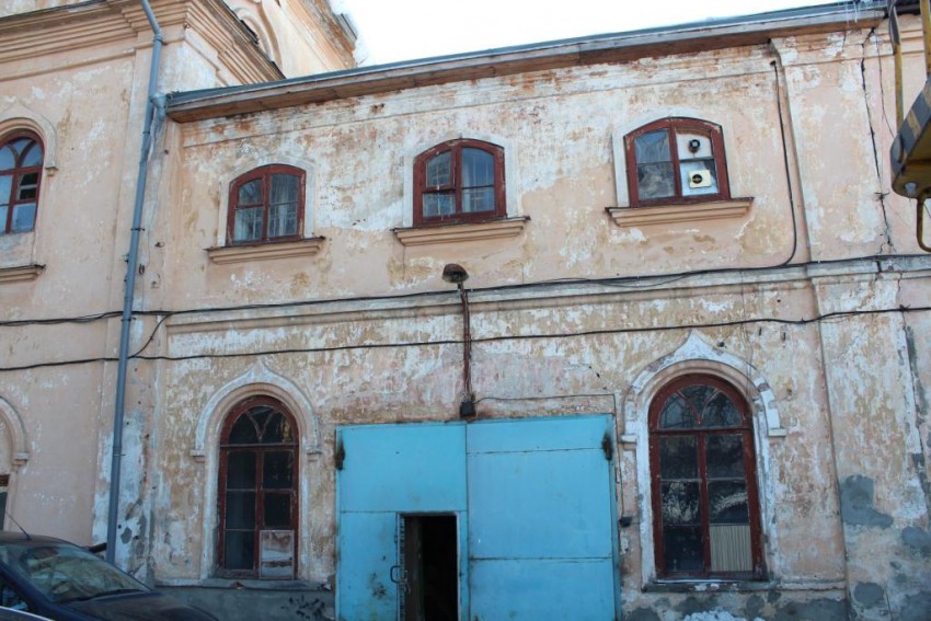 Свято-Духов мужской монастырь. Собор Сошествия Святого Духа, Вологда (Вологда, город, Вологодская область). архитектурные детали, Средняя часть, вид с севера