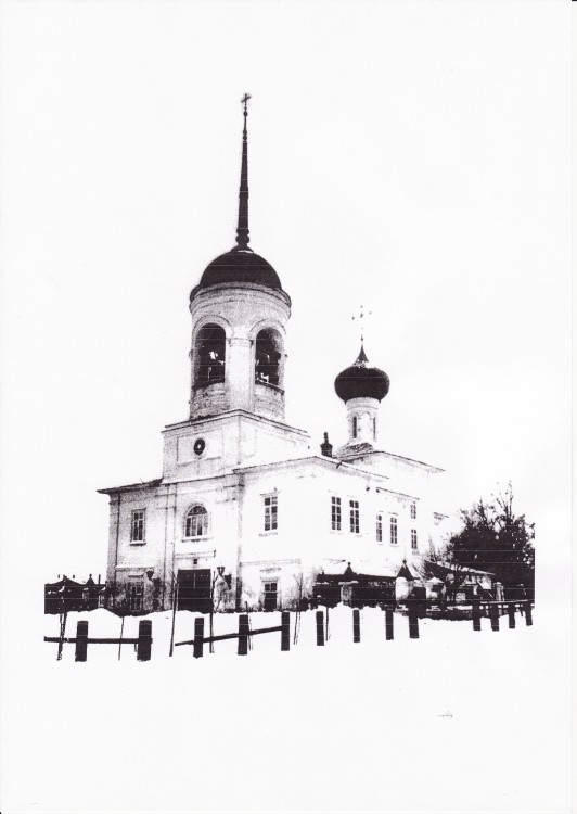 Церковь Николая Чудотворца на Глинках, Вологда (Вологда, город, Вологодская область). архивная фотография