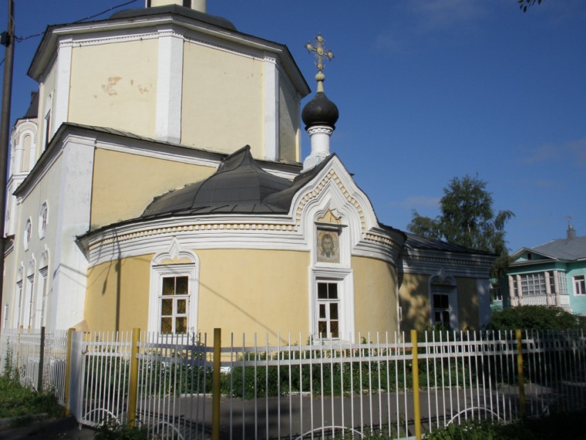 Вологда. Церковь Покрова Пресвятой Богородицы на Козлене. архитектурные детали, Апсида