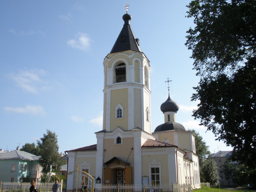 Церковь Покрова Пресвятой Богородицы на Козлене, Вологда (Вологда, город, Вологодская область). фасады, Вид с запада