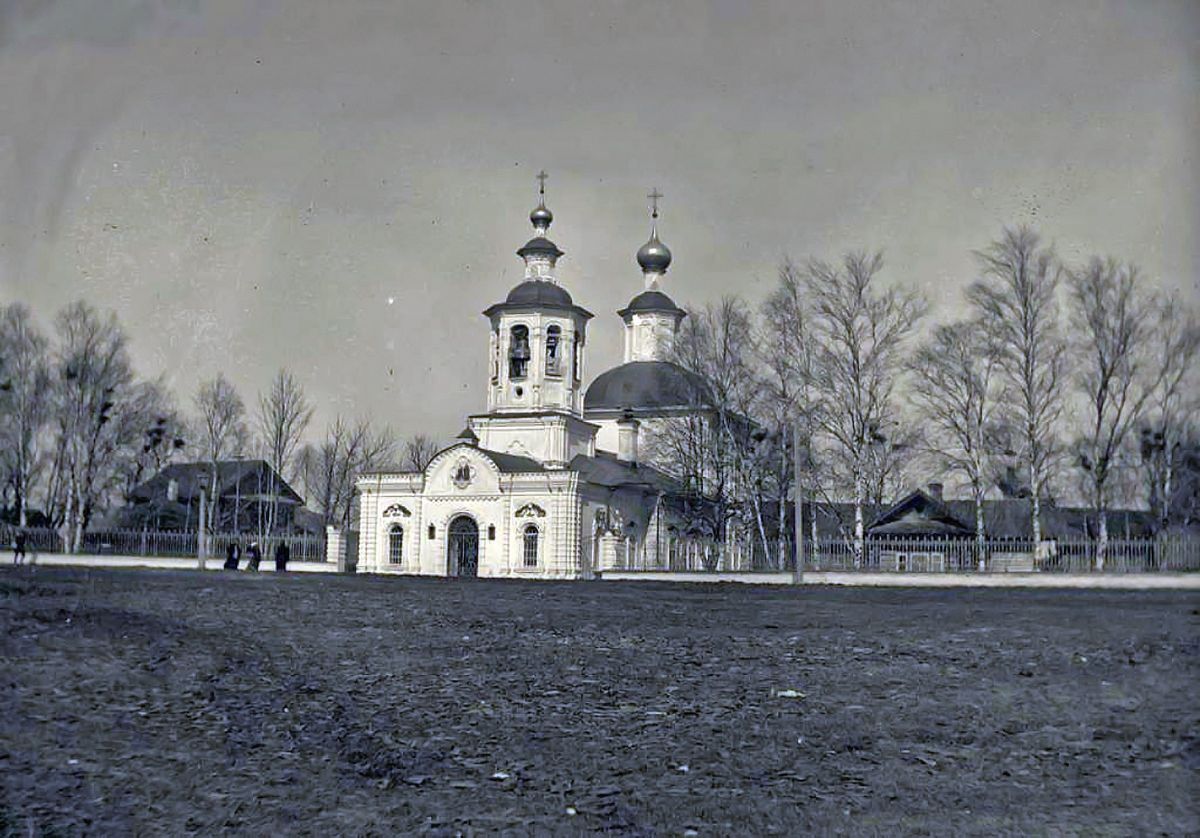 Вологда. Церковь Петра и Павла в Новинках. архивная фотография, Нач. ХХ века.