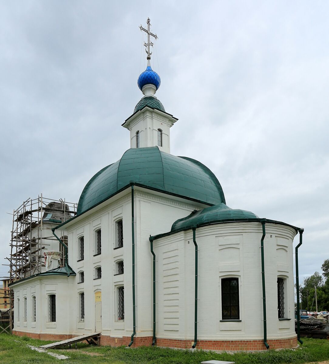 Церковь Рождества Пресвятой Богородицы на Нижнем долу, Вологда (Вологда, город, Вологодская область). документальные фотографии