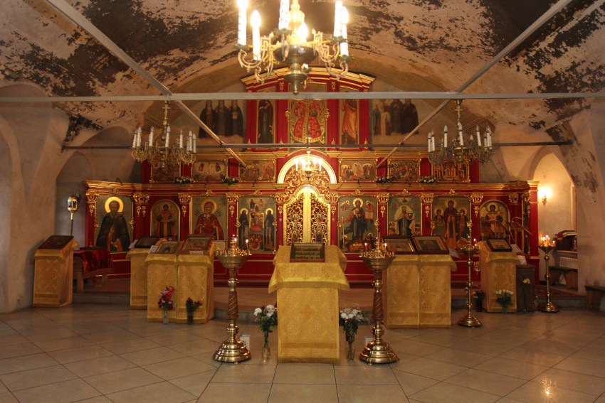 Церковь Димитрия Прилуцкого, Вологда (Вологда, город, Вологодская область). интерьер и убранство, теплая церковь-внутреннее убранство