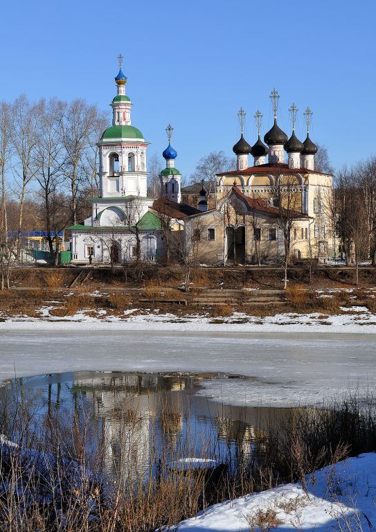 Церковь Димитрия Прилуцкого, Вологда (Вологда, город, Вологодская область). общий вид в ландшафте