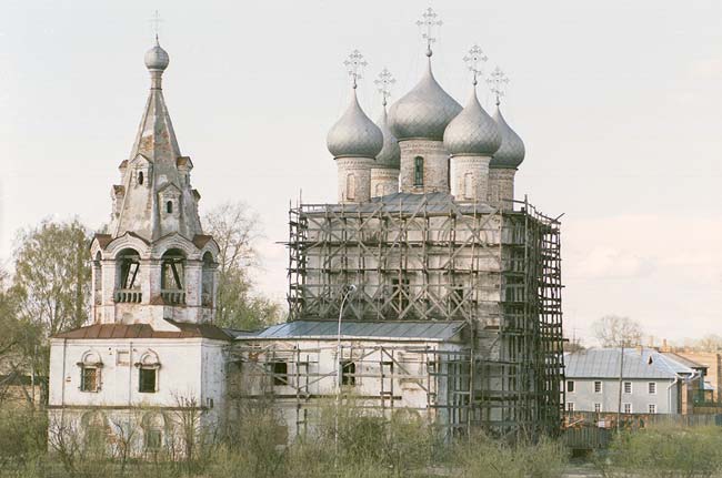 Вологда. Церковь Иоанна Златоуста (Мироносицкая). дополнительная информация, запад