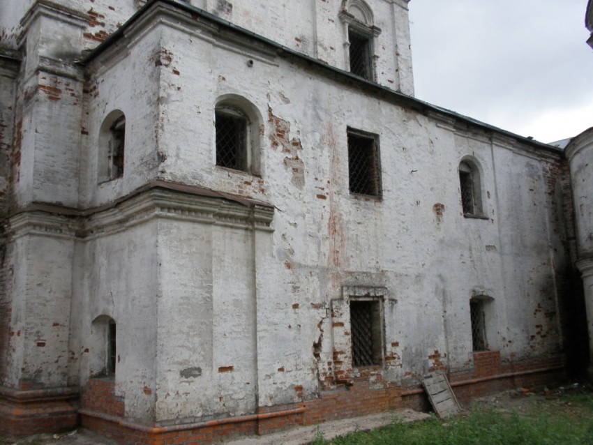 Вологда. Церковь Иоанна Златоуста (Мироносицкая). архитектурные детали, Фрагмент северного фасада