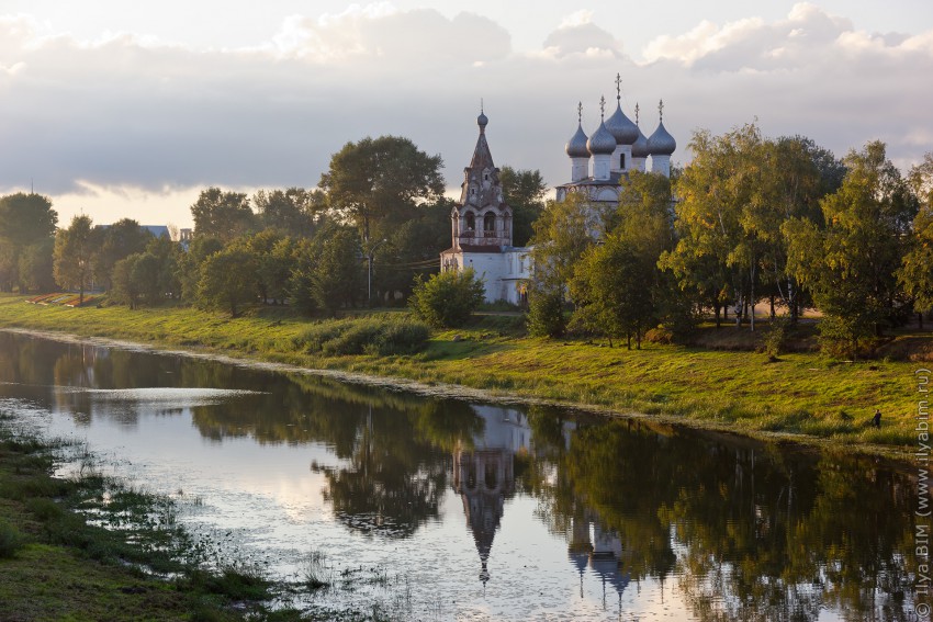 Церковь Иоанна Златоуста (Мироносицкая), Вологда (Вологда, город, Вологодская область). общий вид в ландшафте