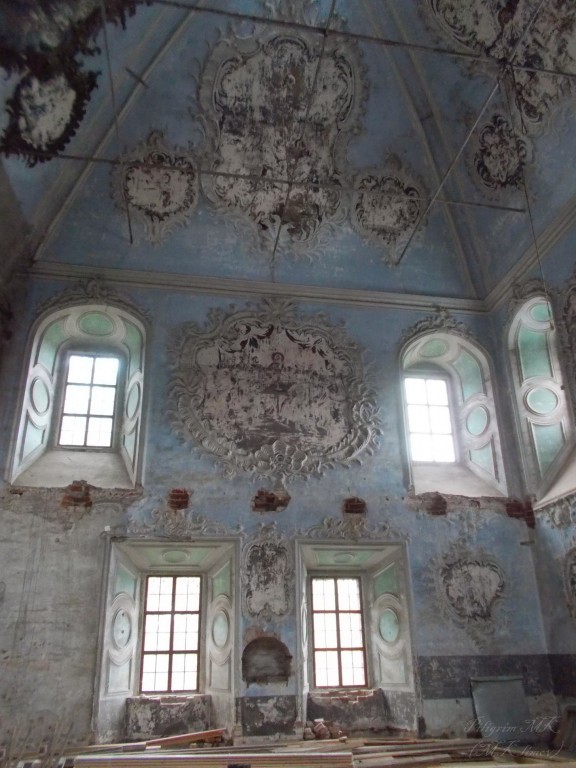 Церковь Иоанна Златоуста (Мироносицкая), Вологда (Вологда, город, Вологодская область). интерьер и убранство, фрески в интерьере храма
