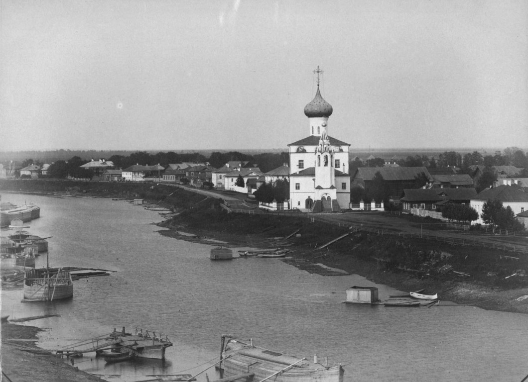 Вологда. Церковь Спаса Преображения во Фрязинове. архивная фотография