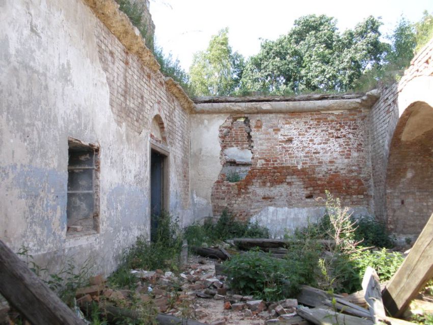 Церковь Николая Чудотворца на Валухе, Вологда (Вологда, город, Вологодская область). интерьер и убранство, Интерьер средней части