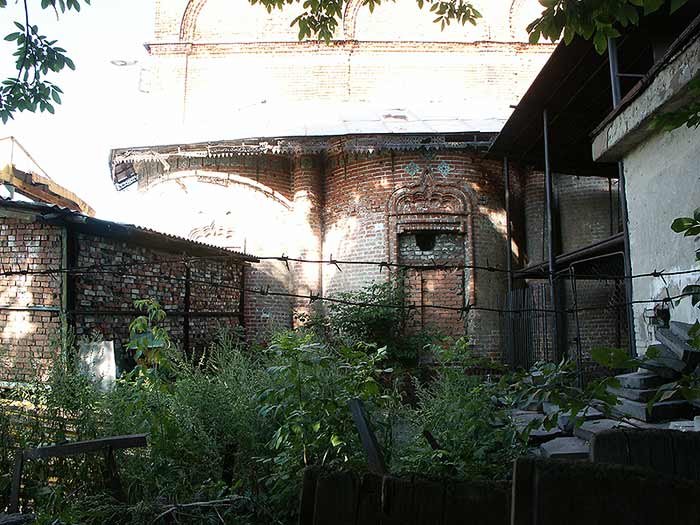 Церковь Воздвижения Креста Господня (Воздвиженского прихода), Ярославль (Ярославль, город, Ярославская область). архитектурные детали, восток