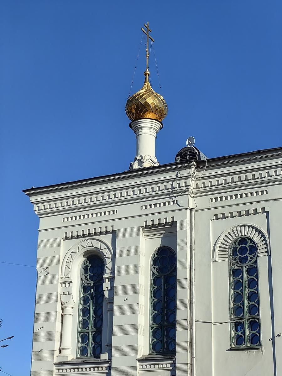 архитектурные детали. Церковь иконы Божией Матери "Знамение" в Знаменской башне, Ярославль (Ярославль, город, Ярославская область)