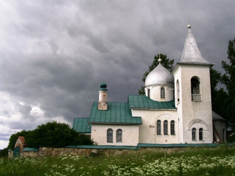 Бёхово. Церковь Троицы Живоначальной. фасады, вид с юга