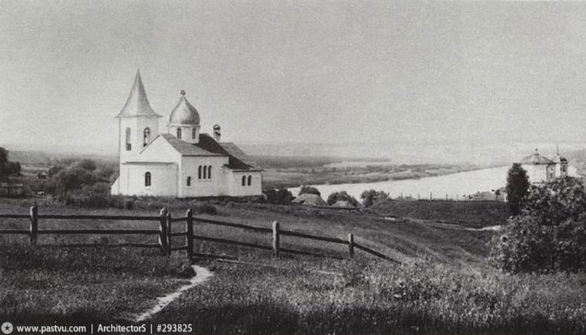 Бёхово. Церковь Троицы Живоначальной. архивная фотография, 1906—1907,Источник:Музей-заповедник Поленово. Автор:В.Д.Поленов. фото с https://pastvu.com/p/293825