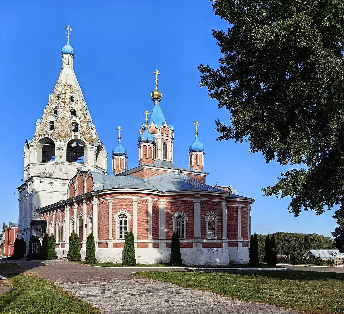 фасады. Церковь Тихвинской иконы Божией Матери, Коломна (Коломенский городской округ, Московская область)