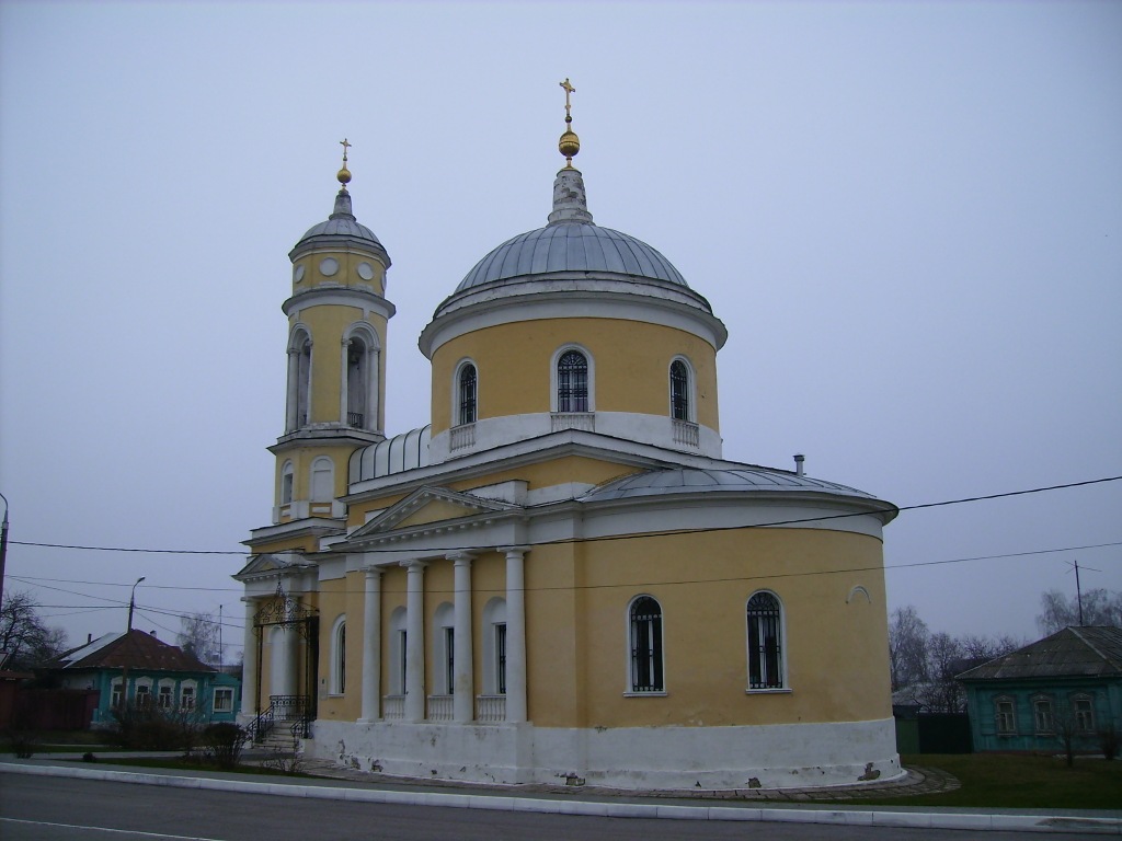 Коломна. Церковь Воздвижения Креста Господня. фасады