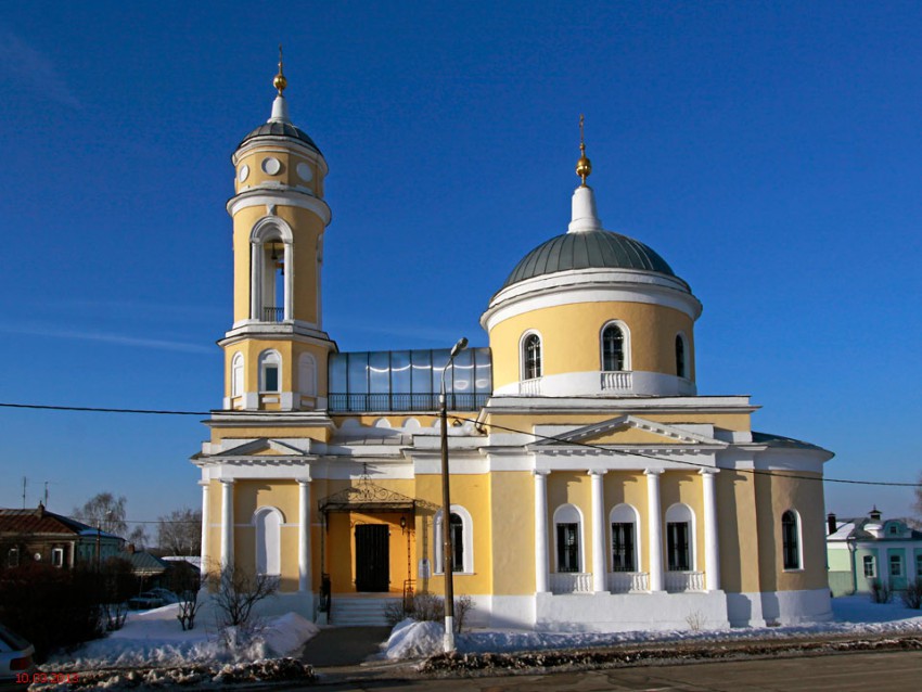 Коломна. Церковь Воздвижения Креста Господня. фасады