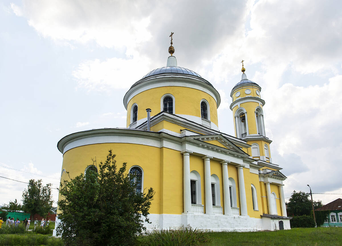 Церковь Воздвижения Креста Господня, Коломна (Коломенский городской округ, Московская область). фасады
