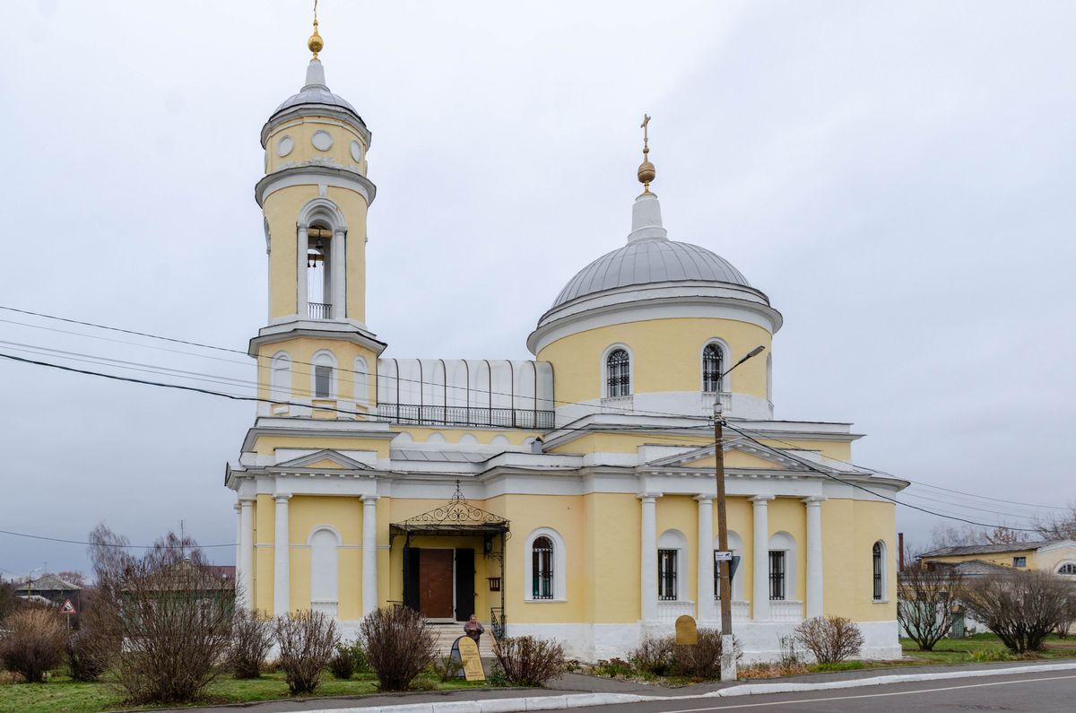фасады. Церковь Воздвижения Креста Господня, Коломна (Коломенский городской округ, Московская область)