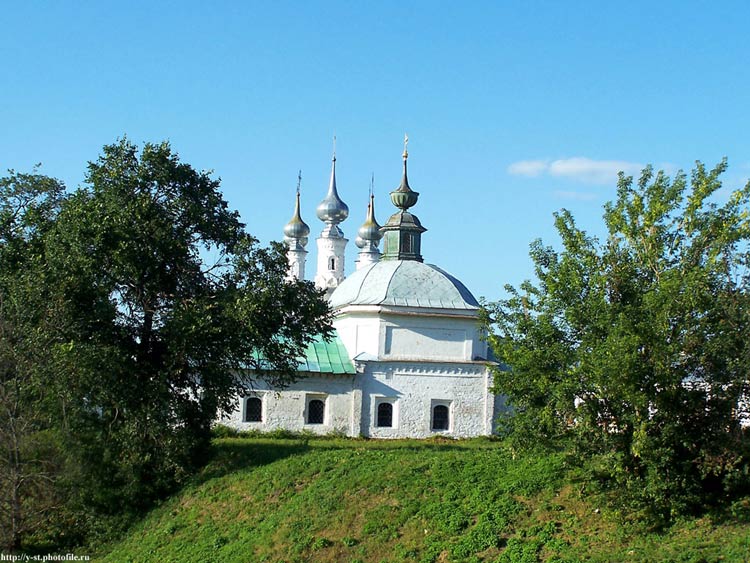 Храмовый комплекс. Церкви Николая Чудотворца и Входа Господня в Иерусалим, Суздаль (Суздальский район, Владимирская область). фасады