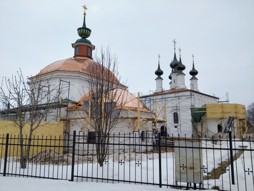 Суздаль. Храмовый комплекс. Церкви Николая Чудотворца и Входа Господня в Иерусалим. дополнительная информация