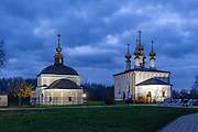Суздаль. Храмовый комплекс. Церкви Николая Чудотворца и Входа Господня в Иерусалим