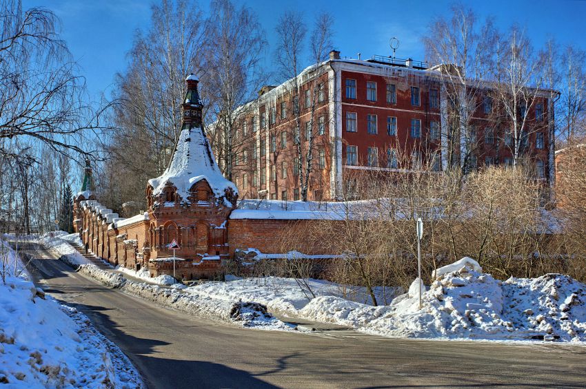 Сергиев Посад. Гефсиманский скит. общий вид в ландшафте