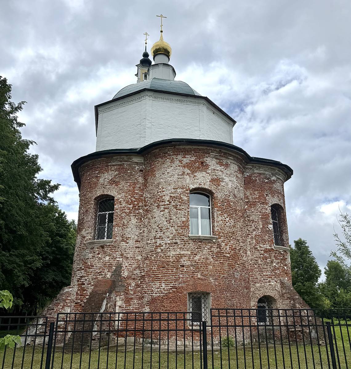 Восточный фасад, фасады. Собор Рождества Христова, Верея (Наро-Фоминский городской округ, Московская область)
