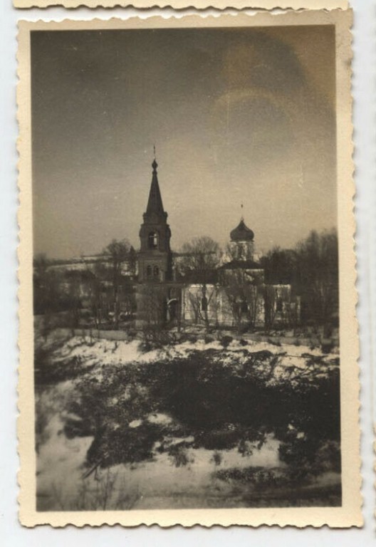 Церковь Николая Чудотворца, Копорье (Ломоносовский район, Ленинградская область). архивная фотография, Южный фасад храма. Фото 1942 г. с аукциона e-bay.de