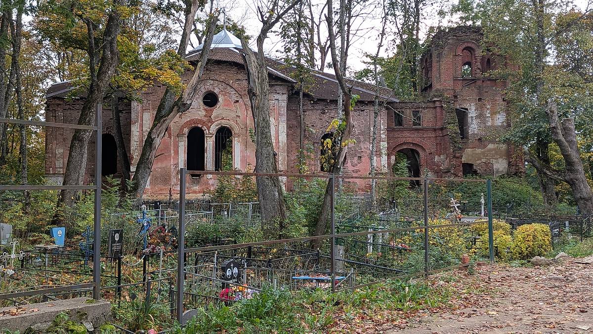 фасады. Церковь Николая Чудотворца, Копорье (Ломоносовский район и г. Сосновый Бор, Ленинградская область)