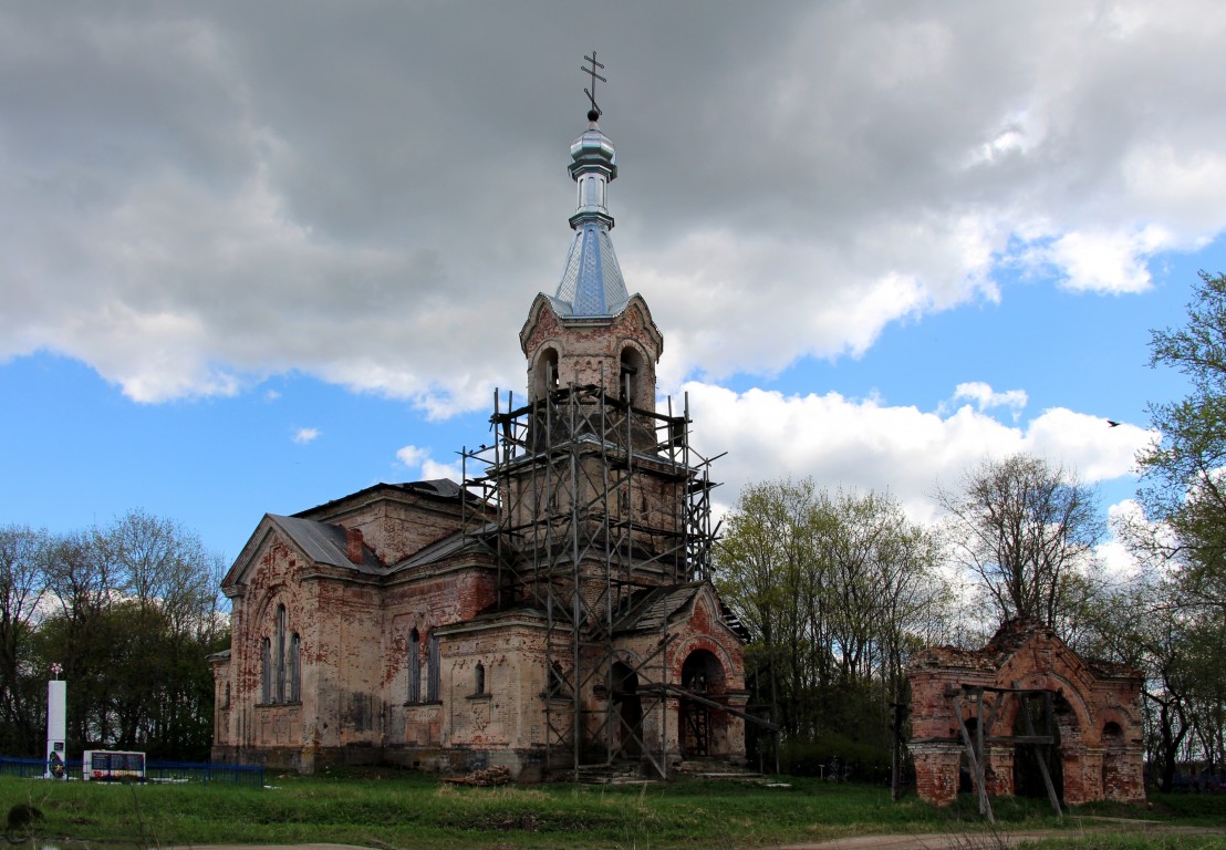 Керстово. Церковь Николая Чудотворца. фасады