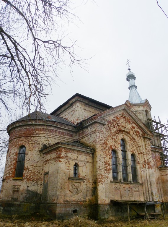 Керстово. Церковь Николая Чудотворца. фасады