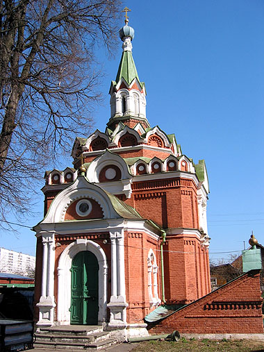 Павлино. Церковь Воскресения Христова. фасады, вид с запада