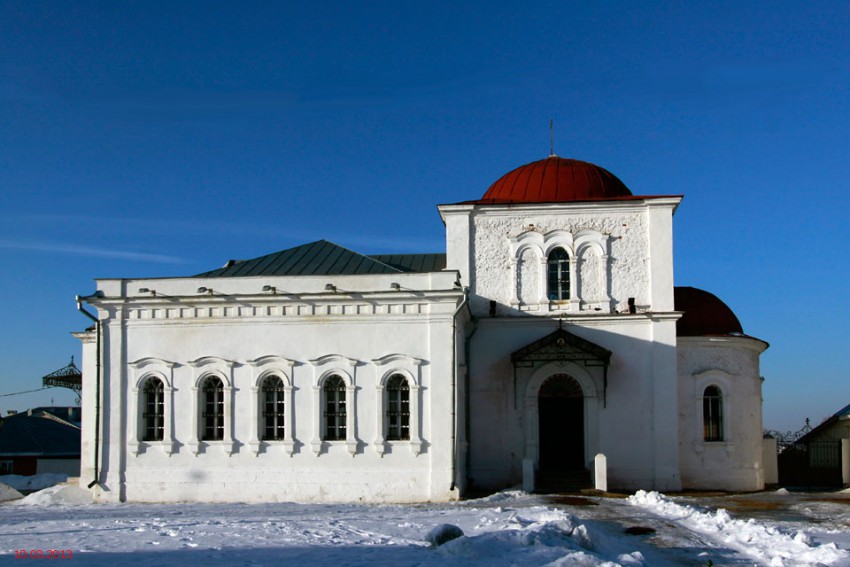 Коломна. Церковь Николая Чудотворца. общий вид в ландшафте
