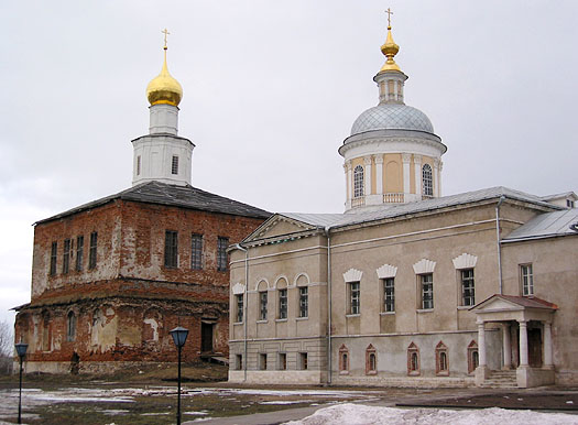 Коломна. Богоявленский Старо-Голутвин монастырь. фасады, 		      