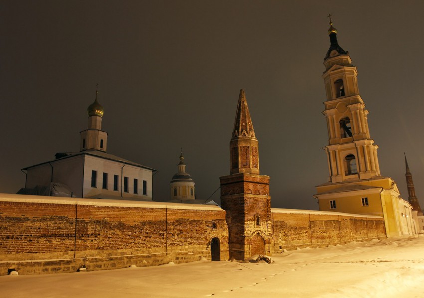 Коломна. Богоявленский Старо-Голутвин монастырь. художественные фотографии