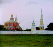 Богоявленский Старо-Голутвин монастырь, Фото С.М.Прокудина-Горского, 1912 год<br>, Коломна, Коломенский городской округ, Московская область