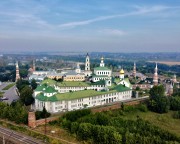 Богоявленский Старо-Голутвин монастырь, С высоты вид с юга<br>, Коломна, Коломенский городской округ, Московская область