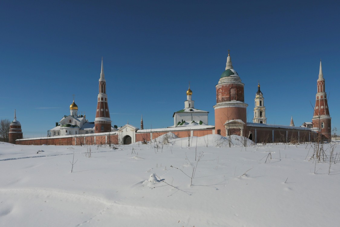 Богоявленский Старо-Голутвин монастырь, Коломна (Коломенский городской округ, Московская область). фасады