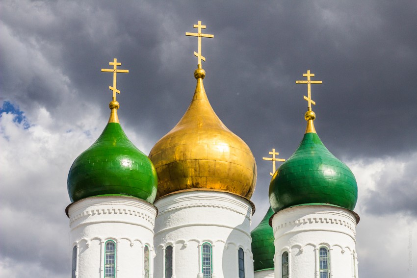 Коломна. Собор Успения Пресвятой Богородицы. архитектурные детали