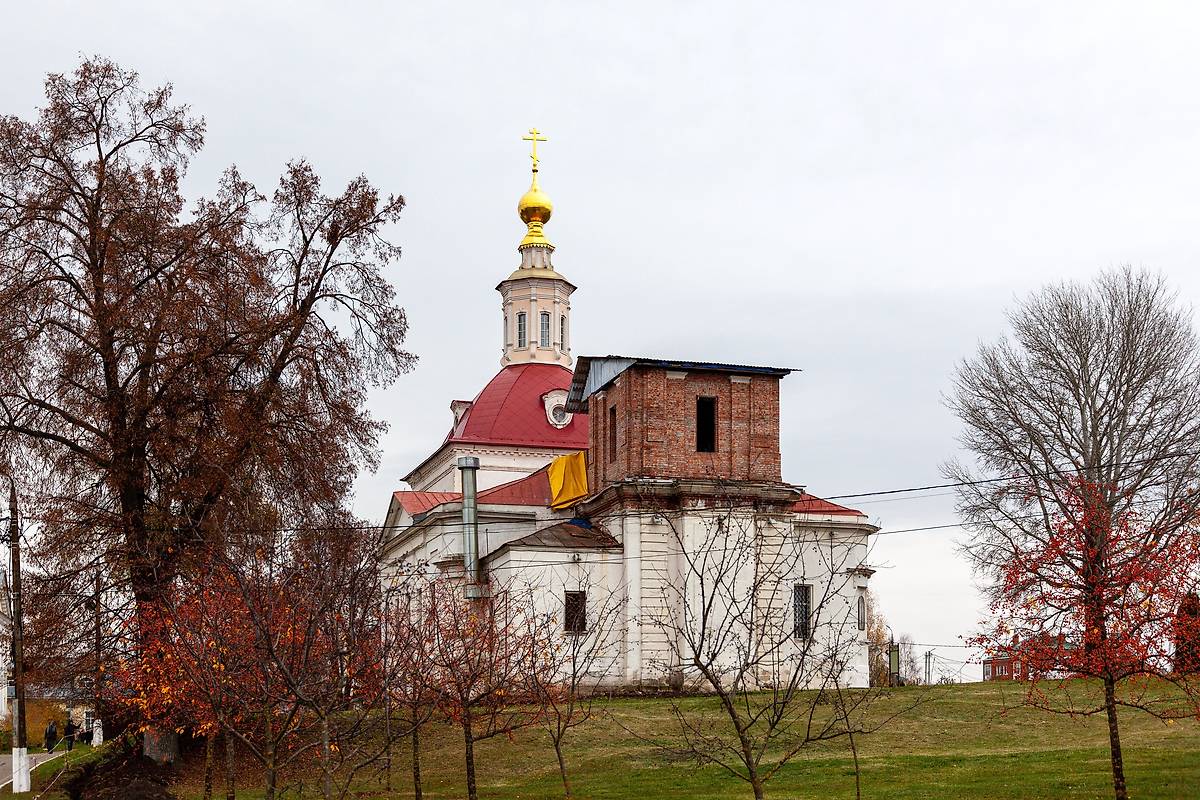 фасады. Церковь Воскресения Словущего, Коломна (Коломенский городской округ, Московская область)