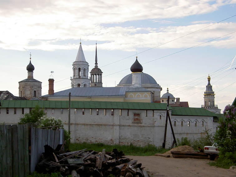 Торжок. Борисоглебский монастырь. фасады, вид с юга