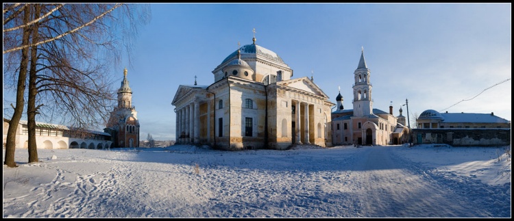 Торжок. Борисоглебский монастырь. фасады