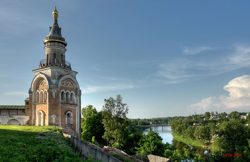 Торжок. Борисоглебский монастырь. фасады