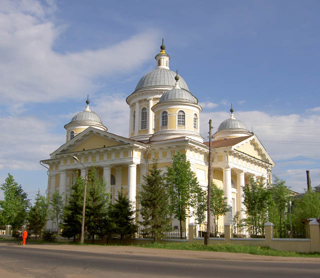 Торжок. Собор Спаса Преображения. фасады