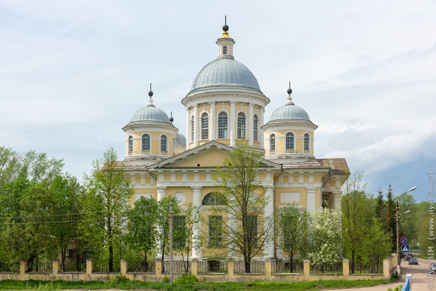 Торжок. Собор Спаса Преображения. фасады