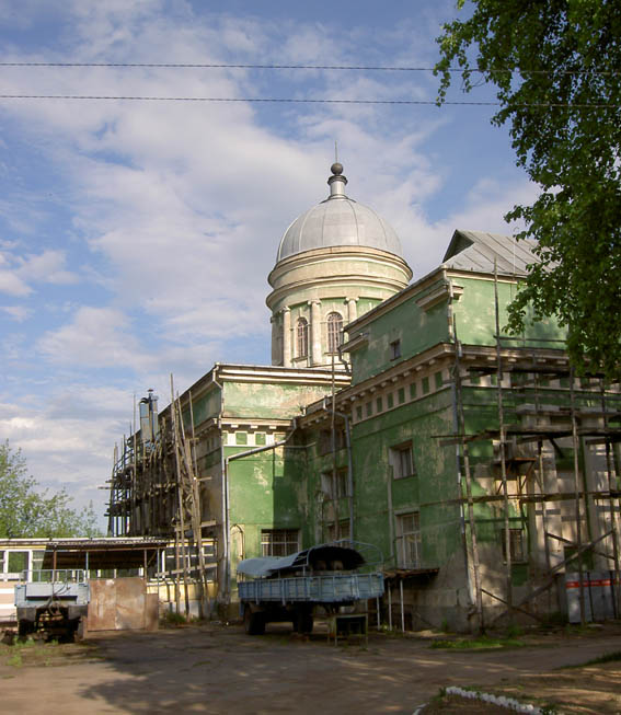 Торжок. Церковь Входа Господня в Иерусалим. документальные фотографии